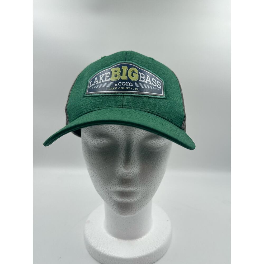 Lake Big Bass Florida Trucker Hat Cap - Adjustable Snapback - Mesh Back - Picture 2 of 5